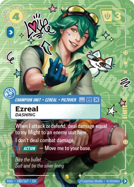 Ezreal — Dashing